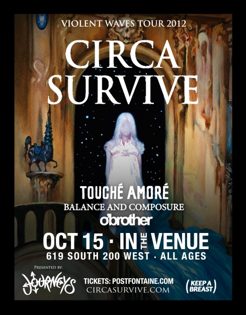 CIRCA SURVIVE - In The Venue 10.15.2012